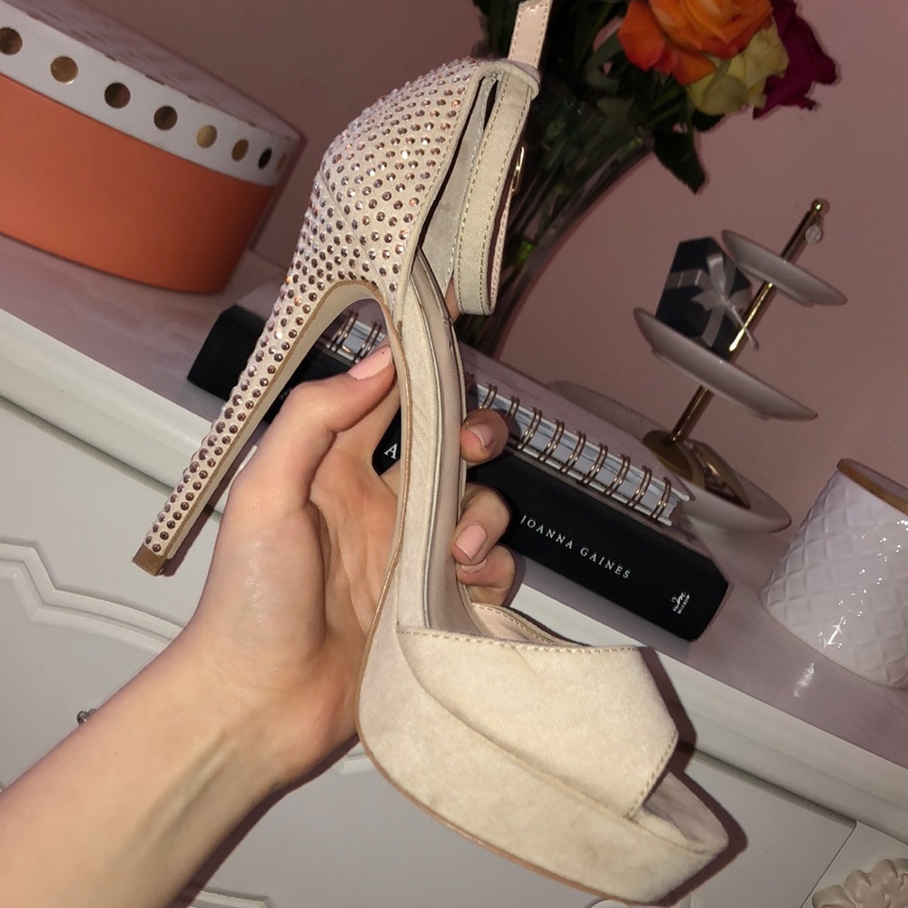 5 in. studded heels